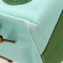 LOEWE Cushion Tote Bag Canvas Light Blue Auth 185304SM-17