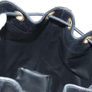 CHANEL Triple Coco Shoulder Bag Caviar Skin Black Gold CC Auth 185305SV-26