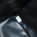 CHANEL Triple Coco Shoulder Bag Caviar Skin Black Gold CC Auth 185305SV-11