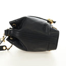 CHANEL Triple Coco Shoulder Bag Caviar Skin Black Gold CC Auth 185305SV-3