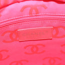 CHANEL Cambon Line Matelasse Tote Bag Leather Black Silver CC Auth 185306V-17