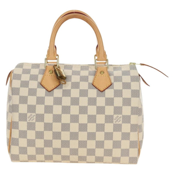 LOUIS VUITTON Damier Azur Speedy 25 Hand Bag N41534 LV Auth 185307SAM
