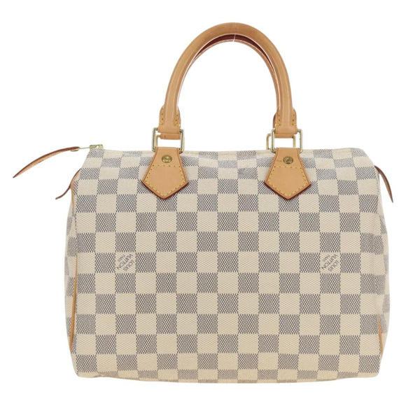 LOUIS VUITTON Damier Azur Speedy 25 Hand Bag N41534 LV Auth 185307SAM