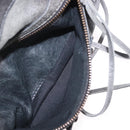 BALENCIAGA The First Hand Bag Leather 2way Gray 103208 Auth 185310A-25