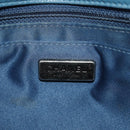 CHANEL Coco Cuba Chain Shoulder Bag Sequin Blue Silver CC Auth 185311SM-24