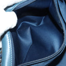 CHANEL Coco Cuba Chain Shoulder Bag Sequin Blue Silver CC Auth 185311SM-28