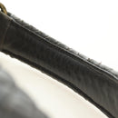 BOTTEGA VENETA INTRECCIATO Shoulder Bag Leather Gray Gold Auth 185312M-15