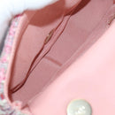 CHANEL Chain Shoulder Bag Tweed 2way Pink Gold CC Auth 185316M-9