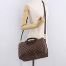 LOUIS VUITTON Damier Ebene Speedy Bandouliere30 Hand Bag N41367 LV Auth 185318SV-30