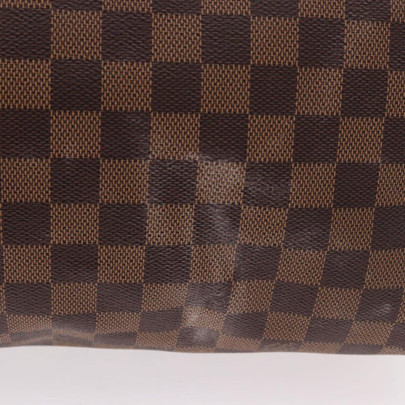 LOUIS VUITTON Damier Ebene Speedy Bandouliere30 Hand Bag N41367 LV Auth 185318SV