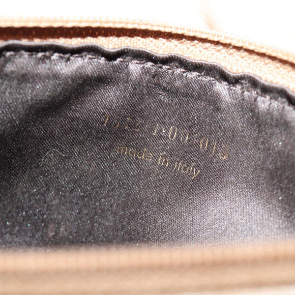 SAINT LAURENT Mombasa Shoulder Bag Leather Pink Gold Auth 185320SM