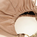 SAINT LAURENT Mombasa Shoulder Bag Leather Pink Gold Auth 185320SM-7