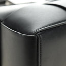 BOTTEGA VENETA MAXI INTRECCIATO Zaalco Bag Leather 2way Black Auth 185322SM-13