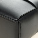 BOTTEGA VENETA MAXI INTRECCIATO Zaalco Bag Leather 2way Black Auth 185322SM-14