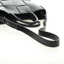 BOTTEGA VENETA MAXI INTRECCIATO Zaalco Bag Leather 2way Black Auth 185322SM-9