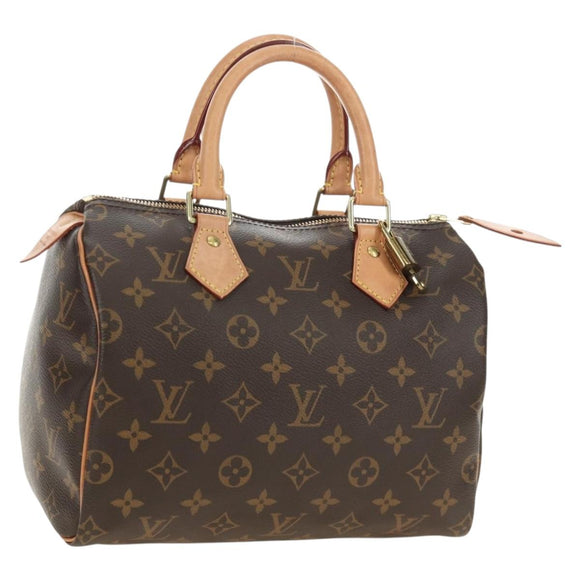 LOUIS VUITTON Monogram Speedy 25 Hand Bag M41528 LV Auth 185327SAM