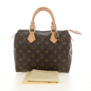 LOUIS VUITTON Monogram Speedy 25 Hand Bag M41528 LV Auth 185327SAM-12