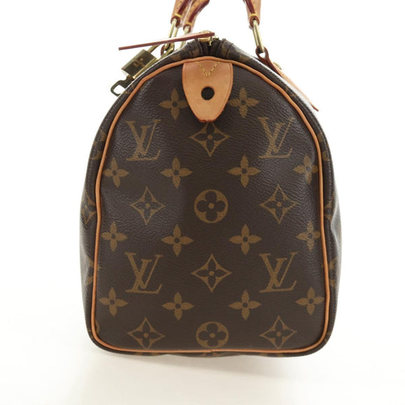 LOUIS VUITTON Monogram Speedy 25 Hand Bag M41528 LV Auth 185327SAM