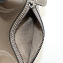 CELINE Luggage Micro Shopper Hand Bag Leather Gray Silver Auth 185329M-20