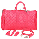 LOUIS VUITTON See Through Keepall Bandouliere 50 Bag M55267 LV Auth 185330SM-1