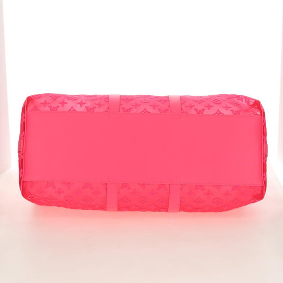 LOUIS VUITTON See Through Keepall Bandouliere 50 Bag M55267 LV Auth 185330SM