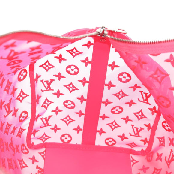 LOUIS VUITTON See Through Keepall Bandouliere 50 Bag M55267 LV Auth 185330SM