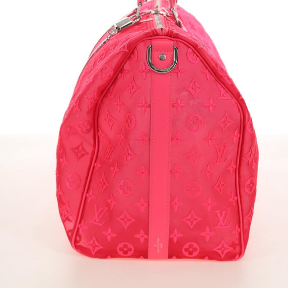 LOUIS VUITTON See Through Keepall Bandouliere 50 Bag M55267 LV Auth 185330SM
