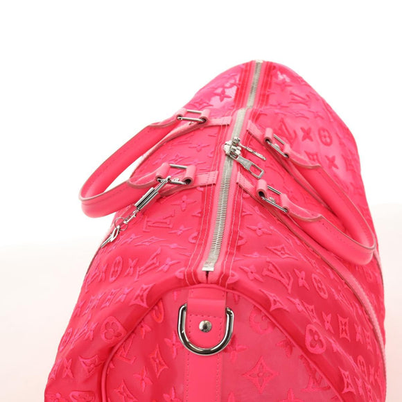 LOUIS VUITTON See Through Keepall Bandouliere 50 Bag M55267 LV Auth 185330SM