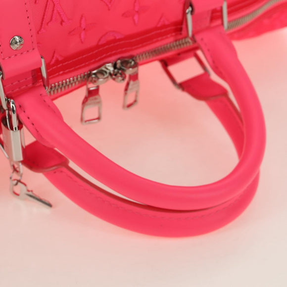 LOUIS VUITTON See Through Keepall Bandouliere 50 Bag M55267 LV Auth 185330SM