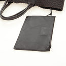 BOTTEGA VENETA INTRECCIATO Cabas MM Hand Bag Leather Brown Auth 185332SM-22