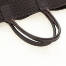 BOTTEGA VENETA INTRECCIATO Cabas MM Hand Bag Leather Brown Auth 185332SM-7