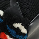 FENDI Bore Backpack Fur Multicolor Silver Auth 185333M-18