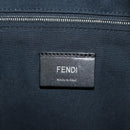 FENDI Bore Backpack Fur Multicolor Silver Auth 185333M-23