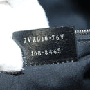 FENDI Bore Backpack Fur Multicolor Silver Auth 185333M-12