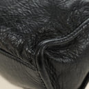 BALENCIAGA Mini City Hand Bag Leather 2way Black Gold 309544 Auth 185336SAM-19