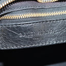 BALENCIAGA Mini City Hand Bag Leather 2way Black Gold 309544 Auth 185336SAM-21