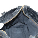 BALENCIAGA Mini City Hand Bag Leather 2way Black Gold 309544 Auth 185336SAM-22