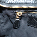 BALENCIAGA Mini City Hand Bag Leather 2way Black Gold 309544 Auth 185336SAM-24