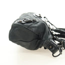 BALENCIAGA The First Hand Bag Leather 2way Navy 103208 Auth 185338M-5