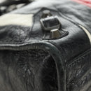 BALENCIAGA Classic City Hand Bag Leather 2way Black 431621 Auth 185339M-9