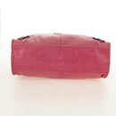 BALENCIAGA The First Hand Bag Leather 2way Pink 115748 Auth 185340M-5