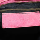 BALENCIAGA The First Hand Bag Leather 2way Pink 115748 Auth 185340M-26