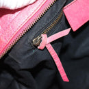 BALENCIAGA The First Hand Bag Leather 2way Pink 115748 Auth 185340M-29