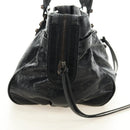 BALENCIAGA Lucity Eastwest Hand Bag Leather 2way Black 845704 Auth 185341SM-5