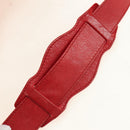 BALENCIAGA The Giant City Hand Bag Leather 2way Red Silver 173084 Auth 185342M-12