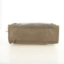 BALENCIAGA The City Hand Bag Leather 2way Beige Gold 115748 Auth 185344M-5