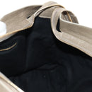 BALENCIAGA The City Hand Bag Leather 2way Beige Gold 115748 Auth 185344M-26