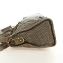 BALENCIAGA The City Hand Bag Leather 2way Beige Gold 115748 Auth 185344M-3
