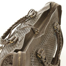BALENCIAGA The City Hand Bag Leather 2way Beige Gold 115748 Auth 185344M-6