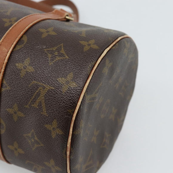 LOUIS VUITTON Monogram Papillon 30 Hand Bag M51385 LV Auth 185346